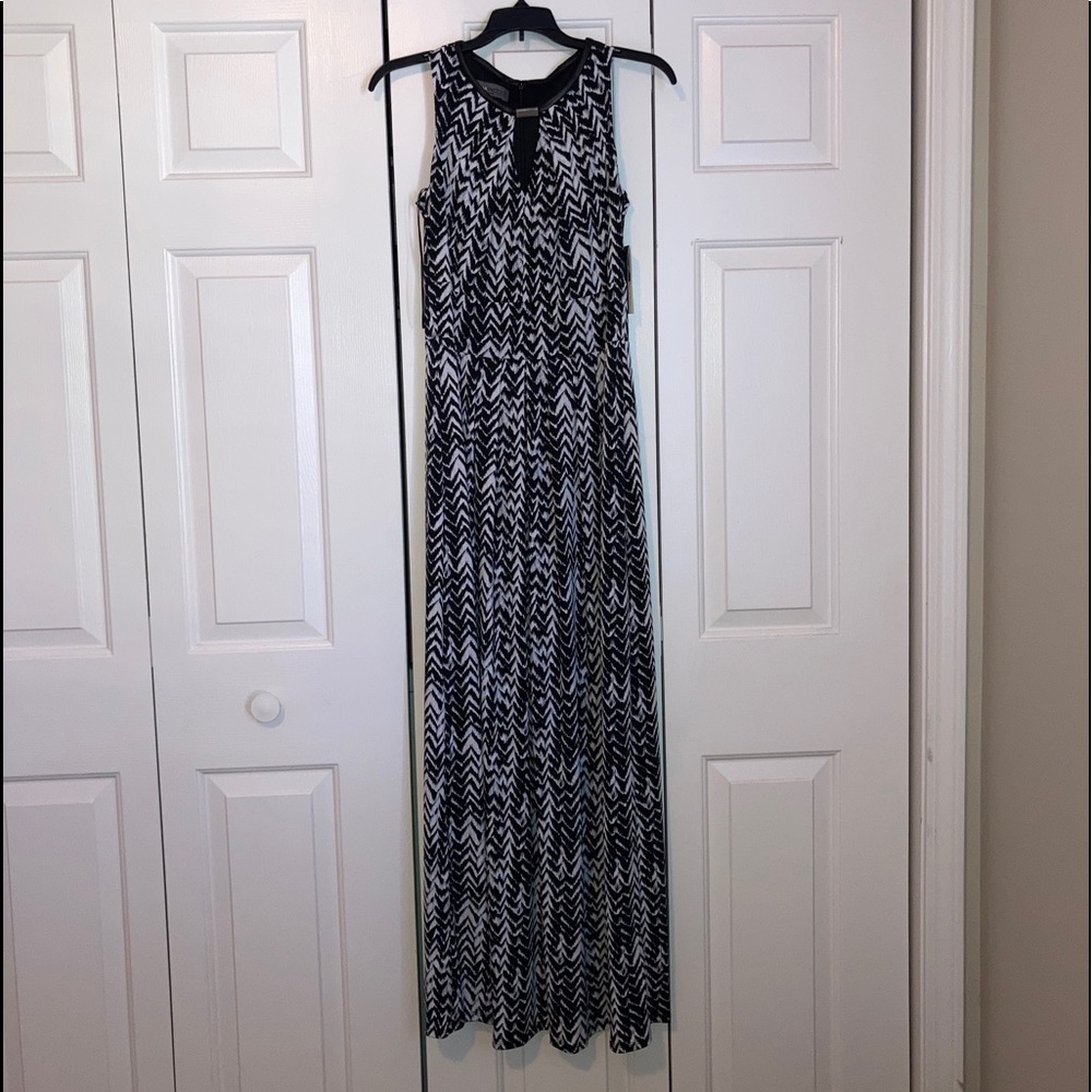 Donna Ricco Floor Length Dress